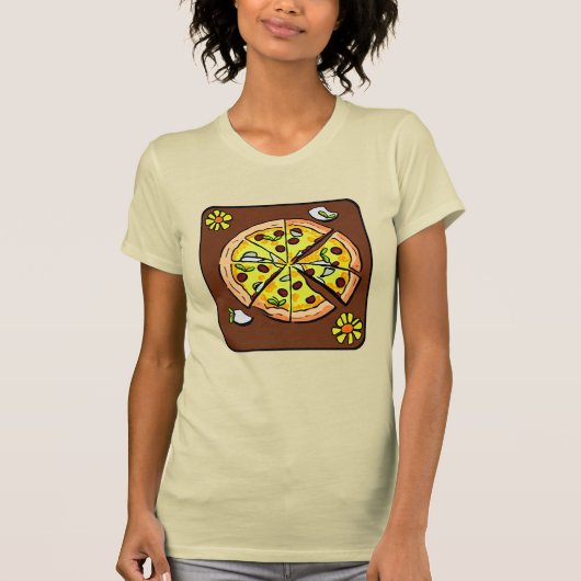 Pizza Love T-shirt (Voorkant)