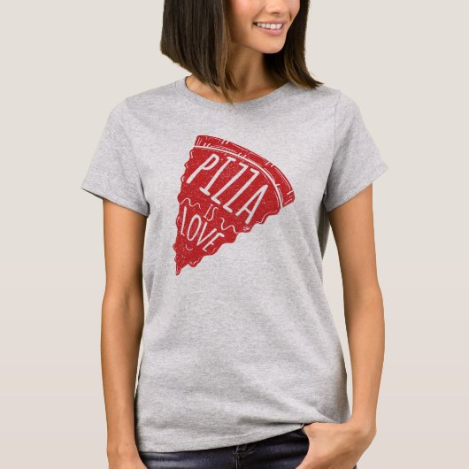 Pizza Love T-shirt (Voorkant)
