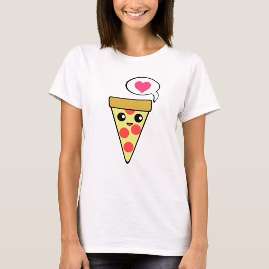 Pizza Love T-shirt (Voorkant)