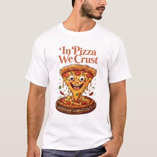 Pizza Love T-shirt (Voorkant)