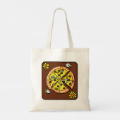 Pizza Love Tote Bag (Achterkant)