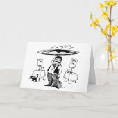 PIZZA LOVER BIRTHDAY-KAARTEN KAART (Gele Bloem)