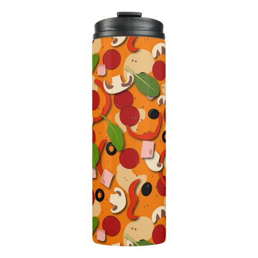 Pizza Lover Fun Thermosbeker (Voorkant)