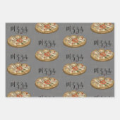 Pizza Lover Gift Wrap - reeks 3 Inpakpapier Vel (Voorkant 3)