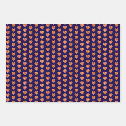 Pizza Lover Hart Inpakpapier Vel (Voorkant)