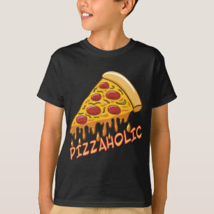Pizza Lover Italiaanse Foodie Funny Pizzaholic T-shirt