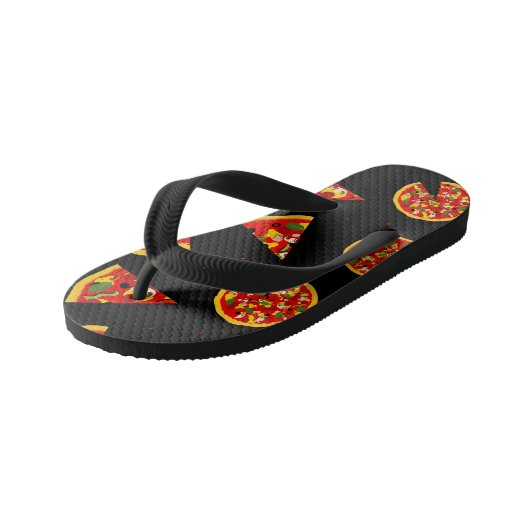 Pizza Lover Kinder Teenslippers (Schuin)