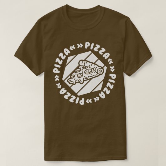 Pizza Lover Premium  T-shirt (Design voorkant)
