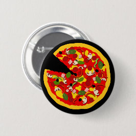 Pizza Lover Ronde Button 5,7 Cm