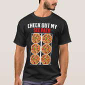 Pizza Lover Shirt Italian Pizza Delivery Maker Six (Voorkant)