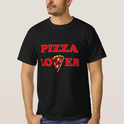 Pizza Lover T-shirt (Voorkant)