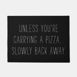 Pizza Lovers Funny Deurmat
