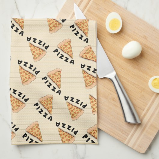 Pizza Lover's Kitchen Theedoek (Quarter Fold)