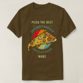 Pizza luover en Pizza fitness voor bitmunt Pizza39 T-shirt (Design voorkant)