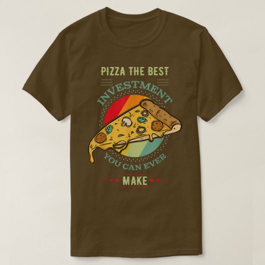 Pizza luover en Pizza fitness voor bitmunt Pizza39 T-shirt (Design voorkant)