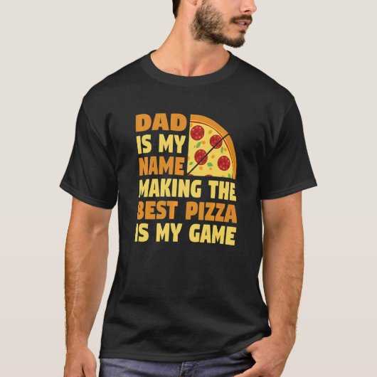 Pizza maakt gebruik van Pizza Expert & Pizza Maker T-shirt (Voorkant)