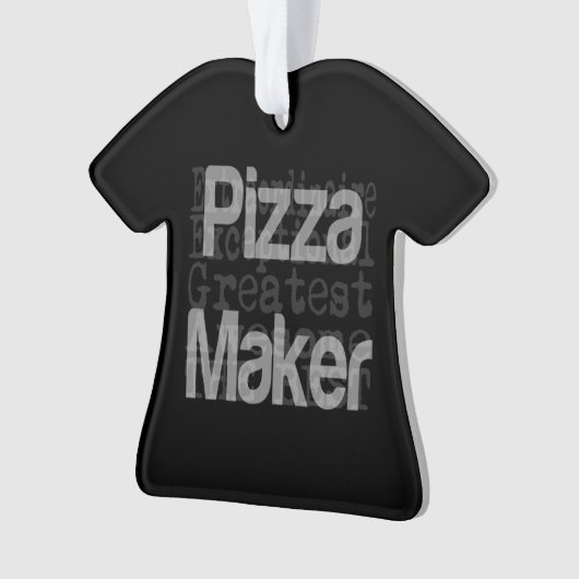 Pizza Maker Extraordinaire Ornament (voorkant)