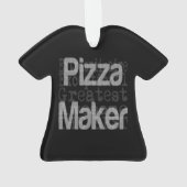 Pizza Maker Extraordinaire Ornament (achterkant)