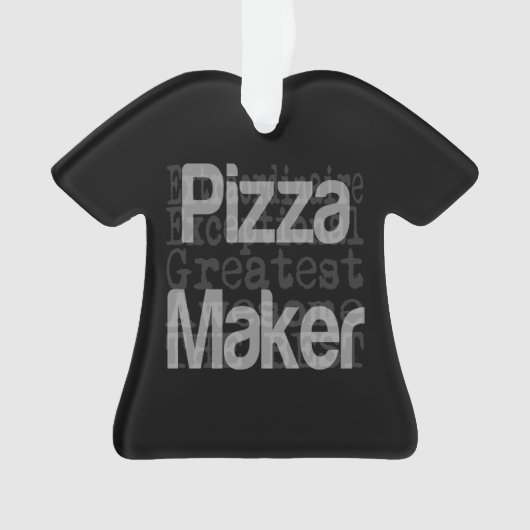 Pizza Maker Extraordinaire Ornament (voorkant)