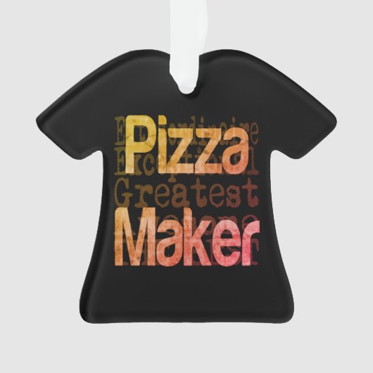 Pizza Maker Extraordinaire Ornament (voorkant)