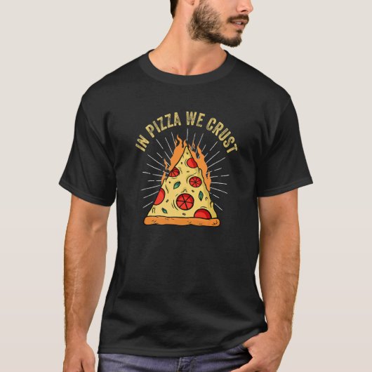 Pizza maker oven pizzasnijder pizza maak kit t-shirt (Voorkant)