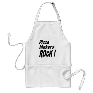 Pizza Makers Rock! Apron Standaard Schort