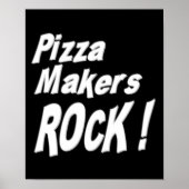Pizza Makers Rock! Poster afdrukken (Voorkant)