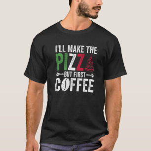 Pizza making en Pizza baker voor Pizza expert T-shirt