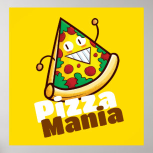  Pizza Mania Poster