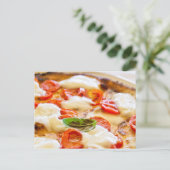 Pizza Margherita Briefkaart (Staand voorkant)