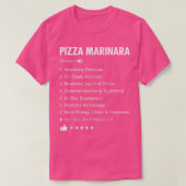 Pizza Marinara Definition Betekenis grappigheid T-shirt (Design voorkant)
