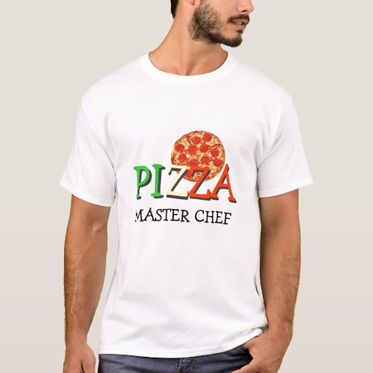 Pizza Master Chef T-shirt (Voorkant)