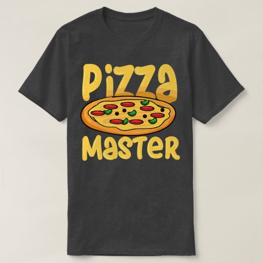 Pizza Master Funny Saying Pizza Maker Food 2188418 T-shirt (Design voorkant)
