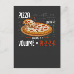 Pizza Mathematics Formula Physics Science Foodie Briefkaart<br><div class="desc">Grappig wiskundige Fast Food Lover Gift. Pizza Mathematics Formula Physics Science Foodie.</div>