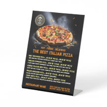 Pizza Menu en Display