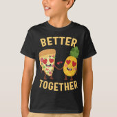 Pizza met ananas Beter Samen Hawaïaanse Pizz T-shirt (Voorkant)