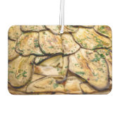 Pizza met aubergines luchtverfrisser (Achterkant)