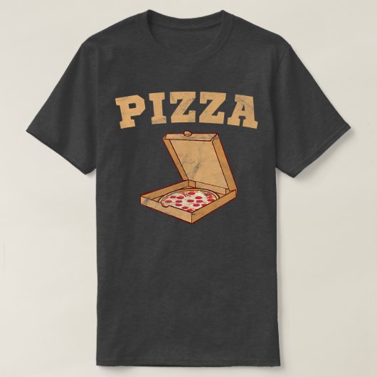 Pizza met een Pizza in een doos - Pizza 25094624 T-shirt (Design voorkant)