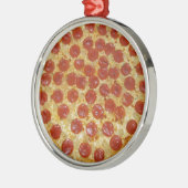 Pizza Metalen Ornament (Links)