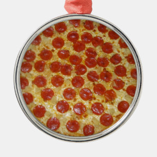 Pizza Metalen Ornament