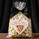 Pizza Mijn Hart Grappige Valentijnsdag Sticker