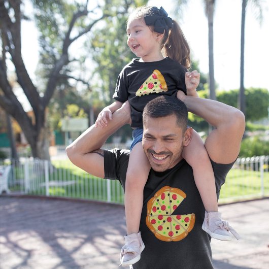 Pizza Minder Een Slice Vaderdag Mannen T-shirt