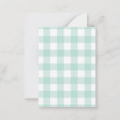 Pizza Mini Classroom Valentijn Kaarten voor kinder Notitiekaartje (Achterkant)