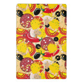 Pizza Mini Klembord (Achterkant)