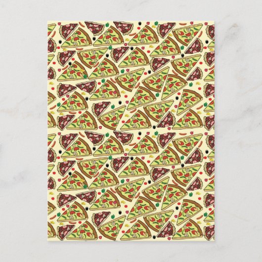 Pizza Mix Briefkaart (Voorkant)