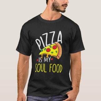 Pizza Motif - Pizza is mijn voedingsmiddel T-shirt