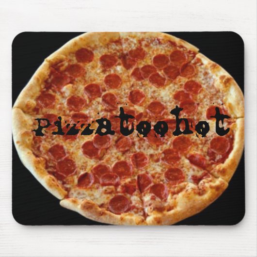 Pizza Mousepad Muismat (Voorkant)