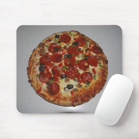 Pizza Mousepad Muismat (Met muis)