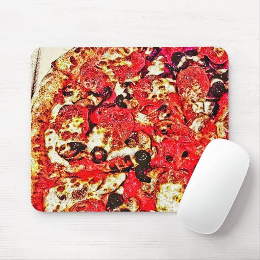Pizza Muismat (Met muis)