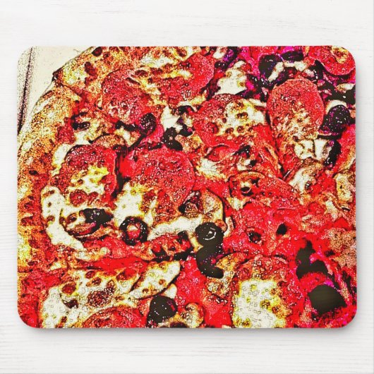 Pizza Muismat (Voorkant)